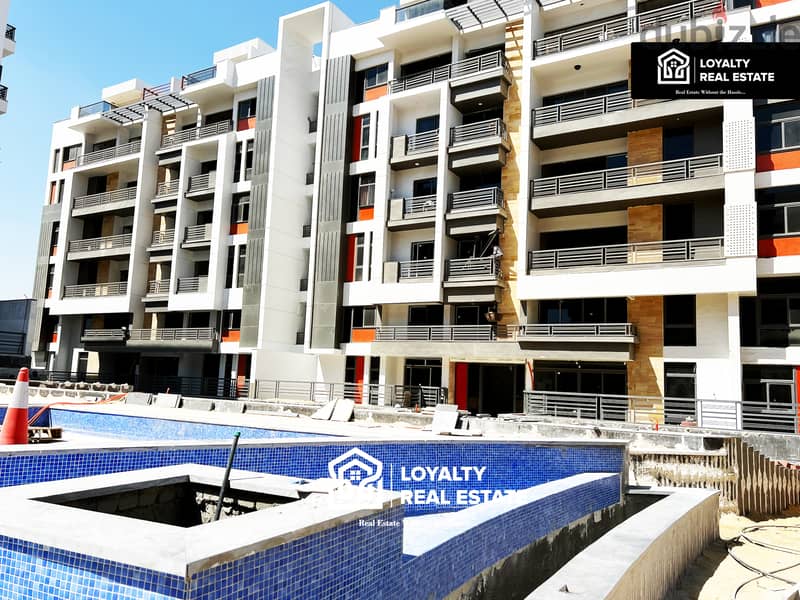 apartment for sale icon compound new cairo installments up to 9 years 6