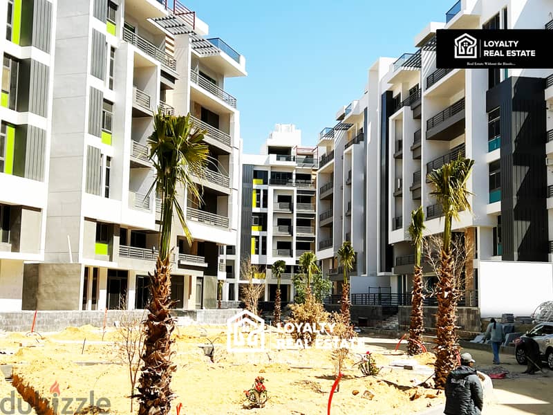 apartment for sale icon compound new cairo installments up to 9 years 8