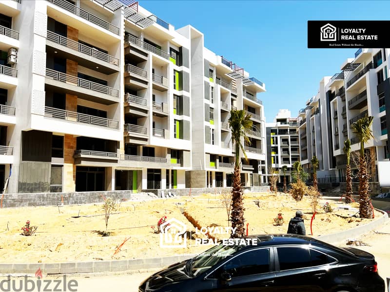 Apartment the icon compound new Cairo with down payment and installments including club and garage 4