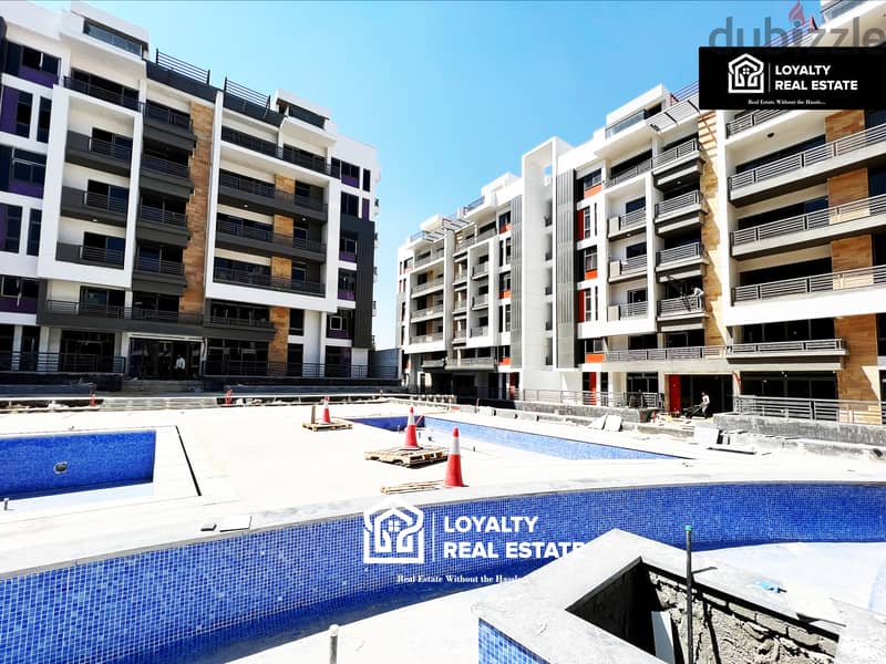 Apartment the icon compound new Cairo with down payment and installments including club and garage 6