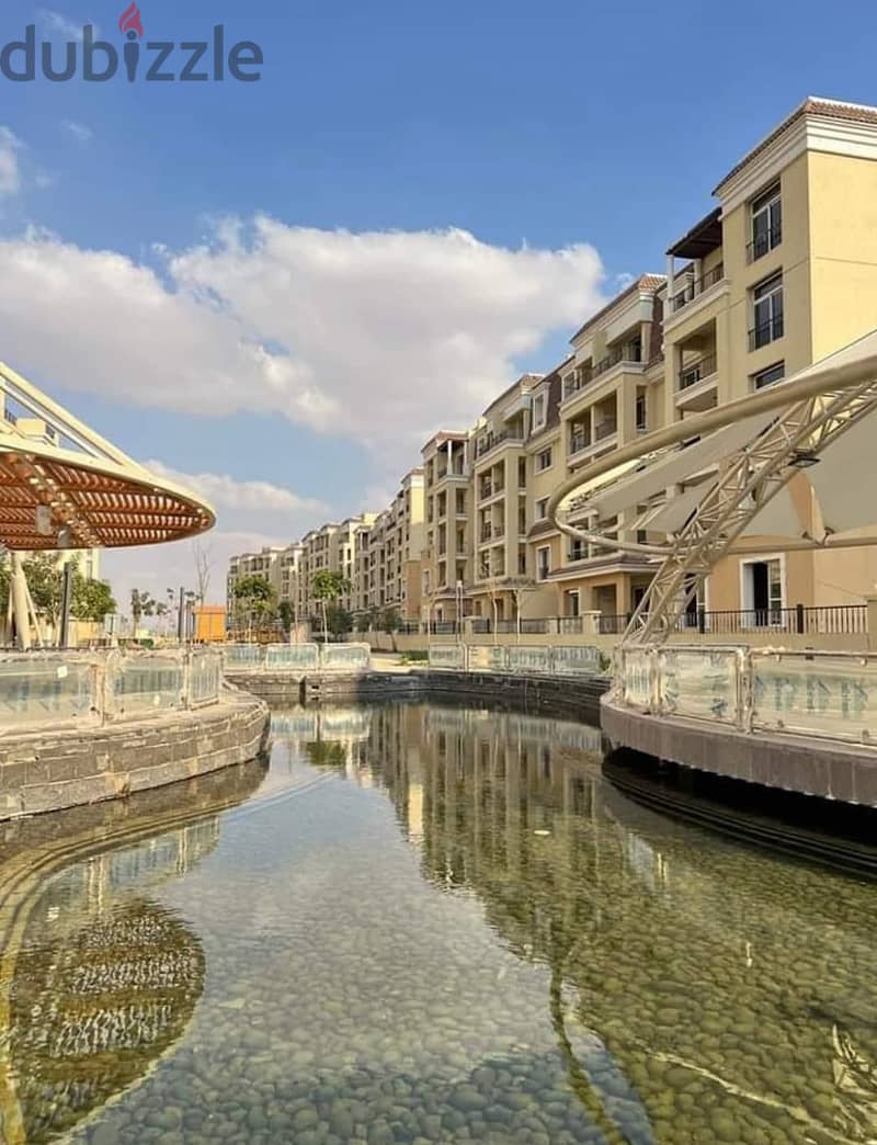 Room hills at a private entrance and garden apartment for sale in a compound next to the towns of Saray Compound from Nasr City Construction Company 9