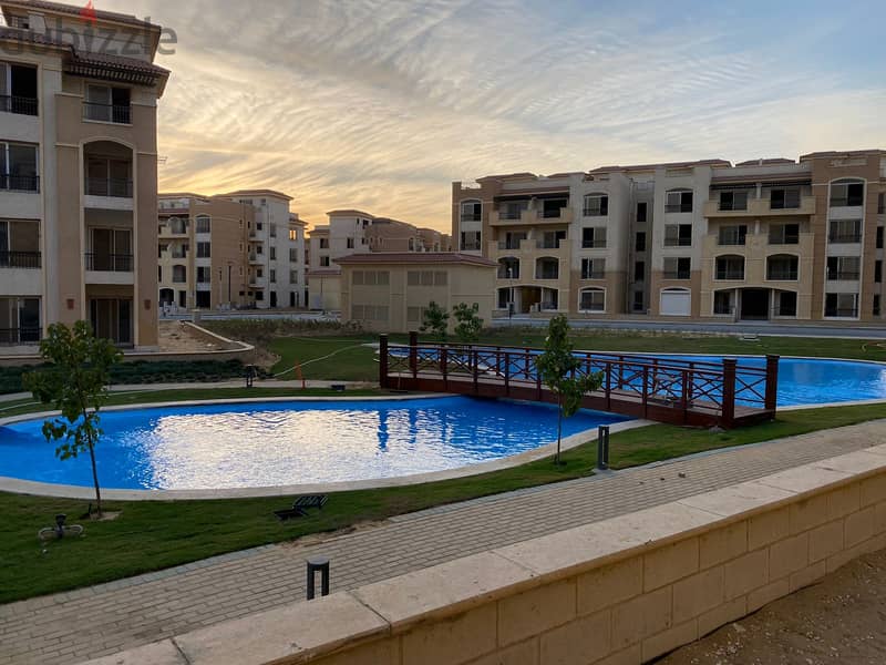 Apartment in Compound stone residence for sale ready to move 13