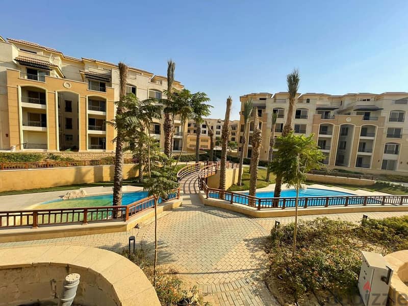 Apartment in Compound stone residence for sale ready to move 31