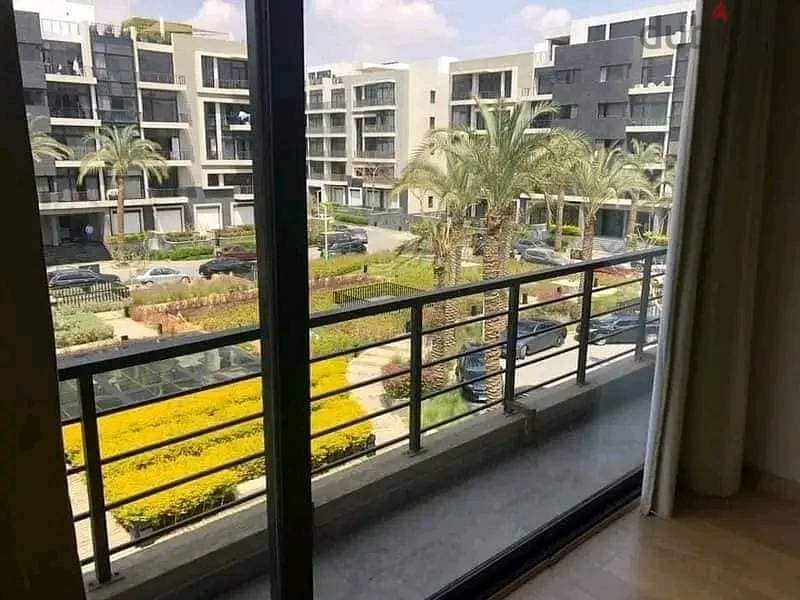 Apartment 198m, finished, with air conditioners, in Waterway, Fifth Settlement, in front of the American University, next to Madinaty and Al-Rehab 2