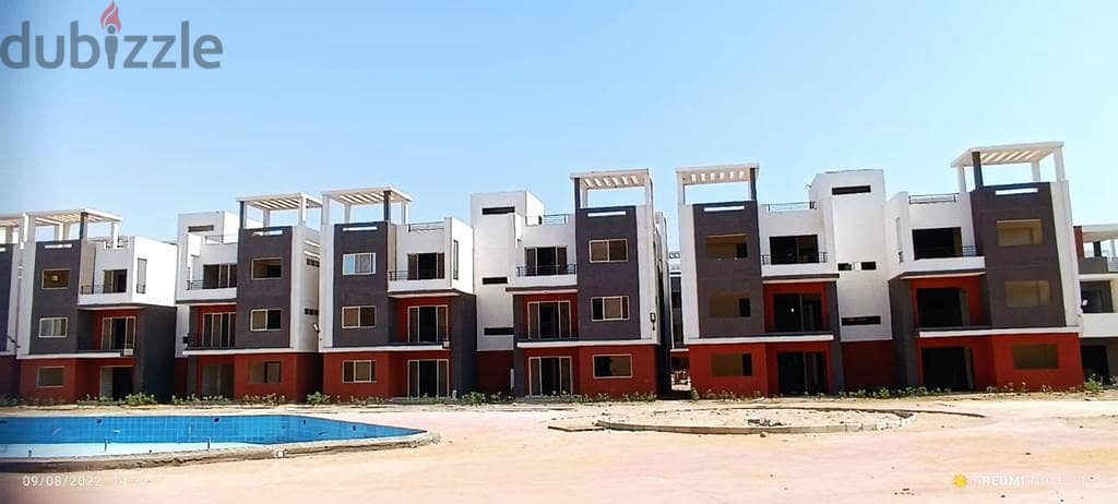 Studio 40m, first floor, finished, immediate delivery, highest levels of finishing, for sale in installments in Ras Sidr 11