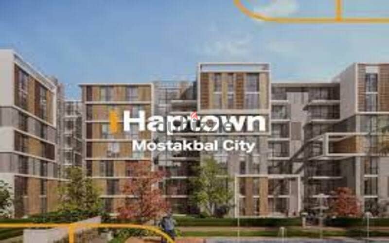 للبيع شقة أرضي بجادرن 197م + 152م جاردن ريسيل هابتاون حسن علام Resale Haptown Hassan Allam Mostakbal City 3