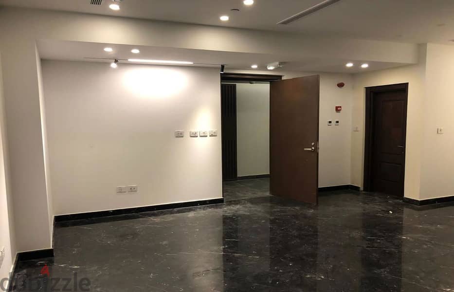 Space office 96M  for rent at Cairo festival city 10