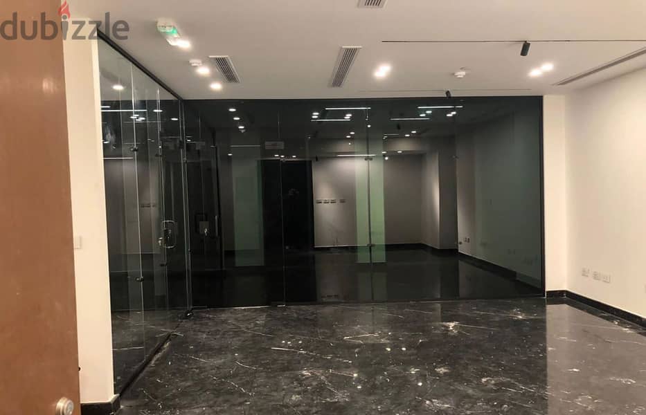 Space office 96M  for rent at Cairo festival city 13