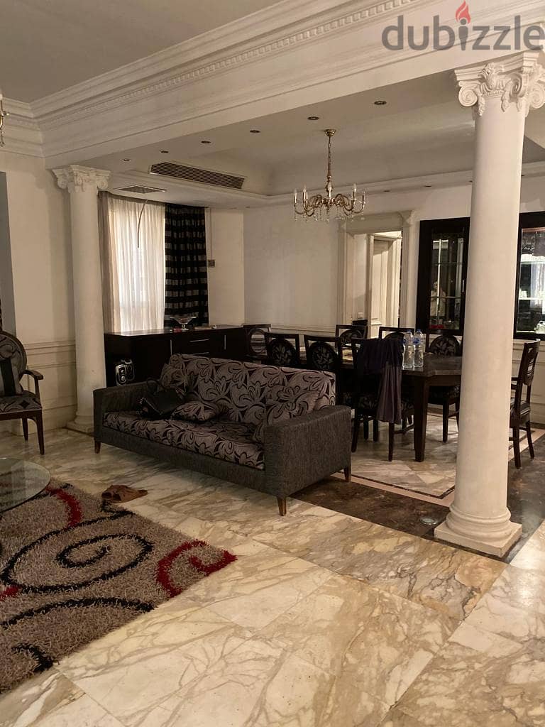 Luxurious Apartment 275. M with a garden in Fifth settlement in the villas area under market price 5