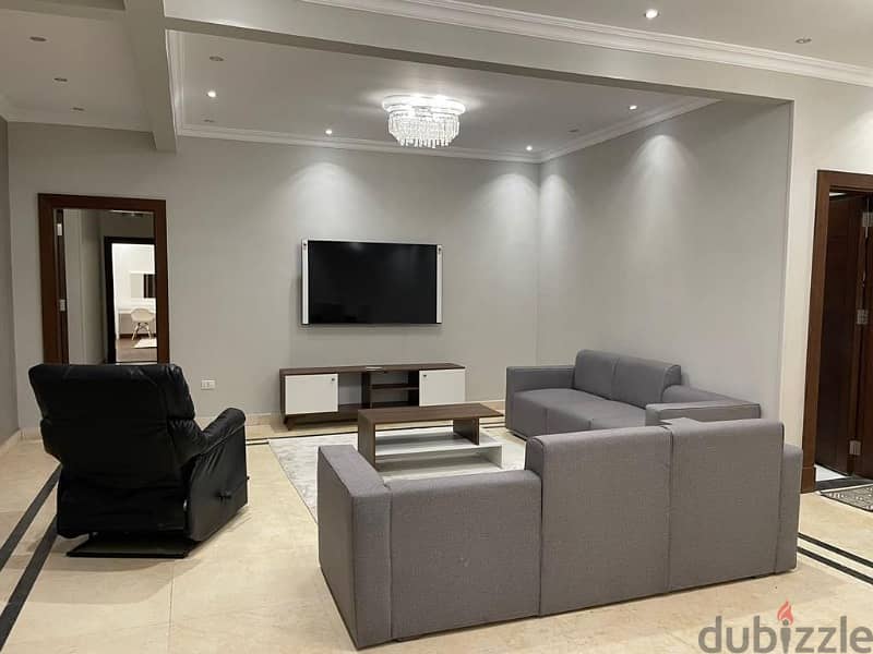 penthouse for rent furnished banafseg new cairo 3