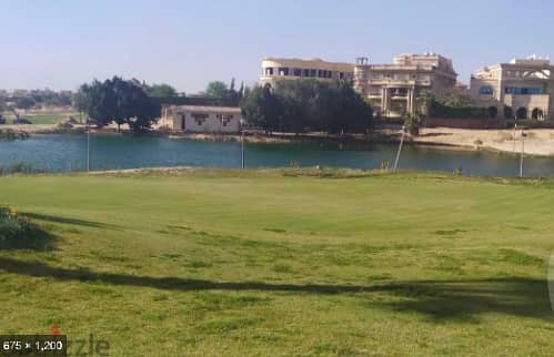 Town corner villa with a view directly on the golf course, immediate receipt, with the lowest down payment in Obour City, Golf City, and installments 6
