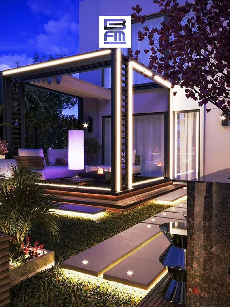 Premium furnished villa for rent in Katameya Heights New Cairo  فيلا للايجار في قطامية هايتس القاهرة الجديدة موقع متميز 2