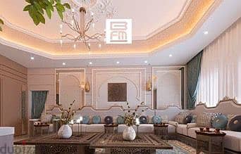 فيلا للايجار لقطة في لايك فيو التجمع الخامس مباشرةً على التسعين Villa for rent fully furnished in Lake View New Cairo 1
