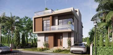 sky villa  by roof   212 m for sale in Bosco city