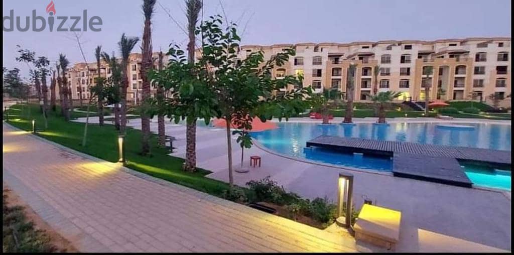 Apartment for sale ready to move pool view in stone residence  compound 7