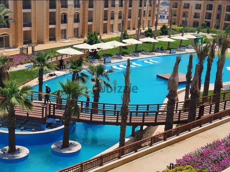 Apartment for sale ready to move pool view in stone residence  compound 23