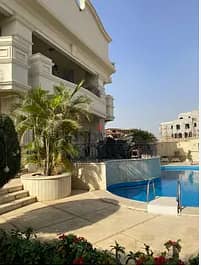 Town Middle villa with garden, 80 sqm, upon receipt, with a down payment of 2 million 862 thousand in Obour City, Golf City + facilities for the longe 8
