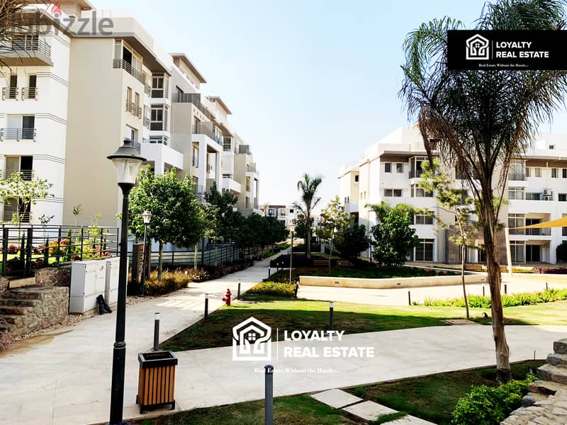 Apartment for sale ground floor with garden in hyde park new cairo 2