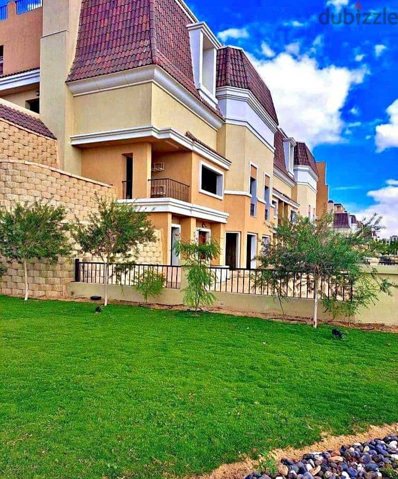 With old price Villa corner for sale at Sarai in front of Madinaty 3