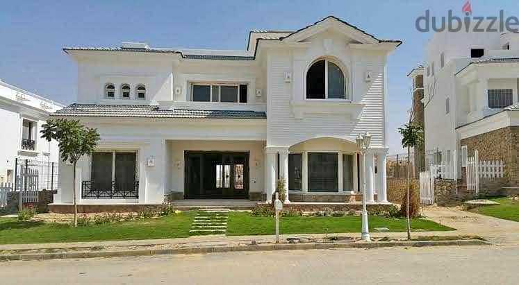 I villa for sale in Mountain View iCity October compound,Ready to move installments over 7 years, with special discounts in case of cash payment 7
