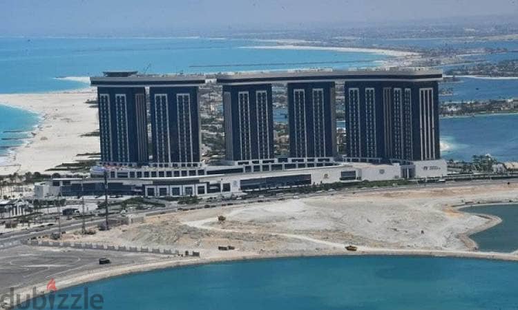 Apartment 150 sqm for sale in Alamein tower north coast Sea View  - fully finished + ACS & Receive months. . . . . . . . . . . . . . . . . . . . . . . . . . . . . . . . . . . . . . . . . . . . . 3