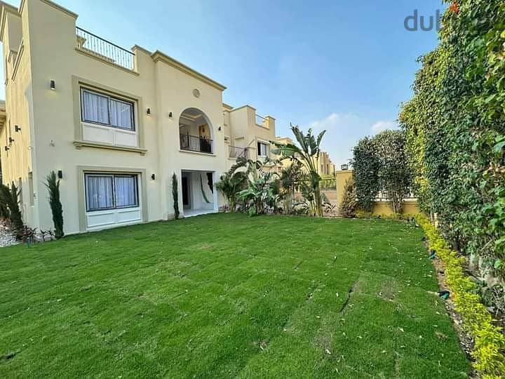 with hot price fully finished twin house with kitchen and ACs in Mivida - New cairo ميفيدا-التجمع الخامس 2