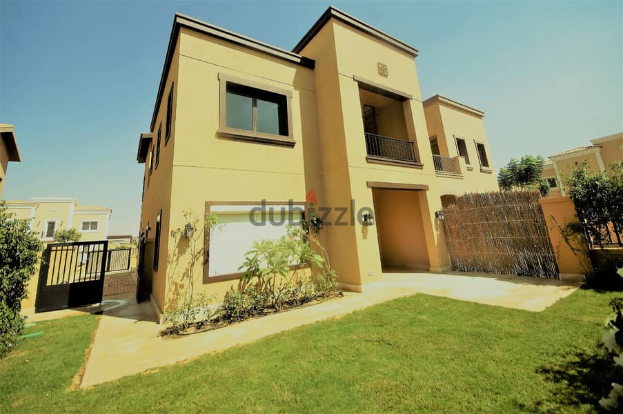 with hot price fully finished twin house with kitchen and ACs in Mivida - New cairo ميفيدا-التجمع الخامس 3