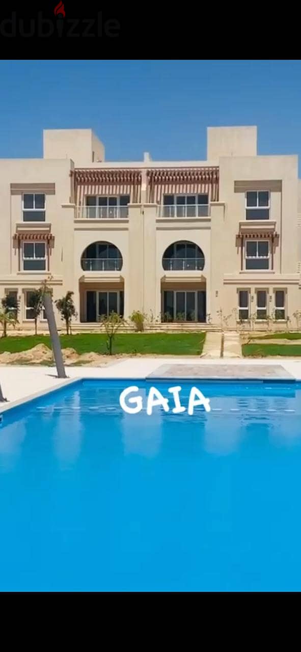 chalet 144 sqm + roof ready to move for sale in Gaia north coast ( Al Ahly Sabbour) fully finished & installment  6 years . . . . . . . . . . . . . . . . . . . . . . . . . . . . 15