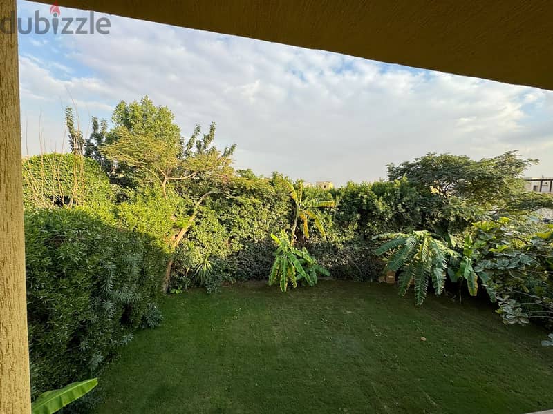 For sale standalone villa 353m on the most beautiful wide garden in Madinaty 15