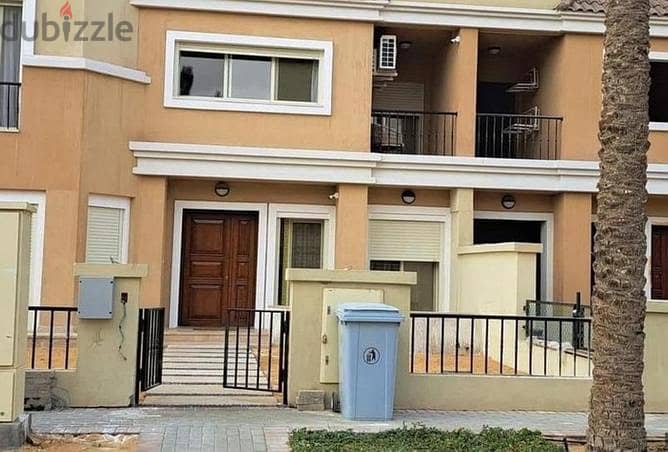 S Villa 4 rooms for sale in the Fifth Settlement, Compound Sarai, New Cairo Corner, with a 41% discount on the price in installments -the lowest price 13