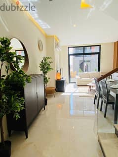 For sale, two-bedroom apartment, fully finished, delivery near, in New Cairo 0