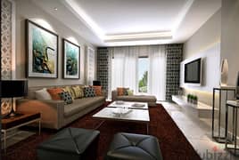 For sale, apartment, 140 m fully finished, in a fully-serviced compound in the Fifth Settlement new cairo