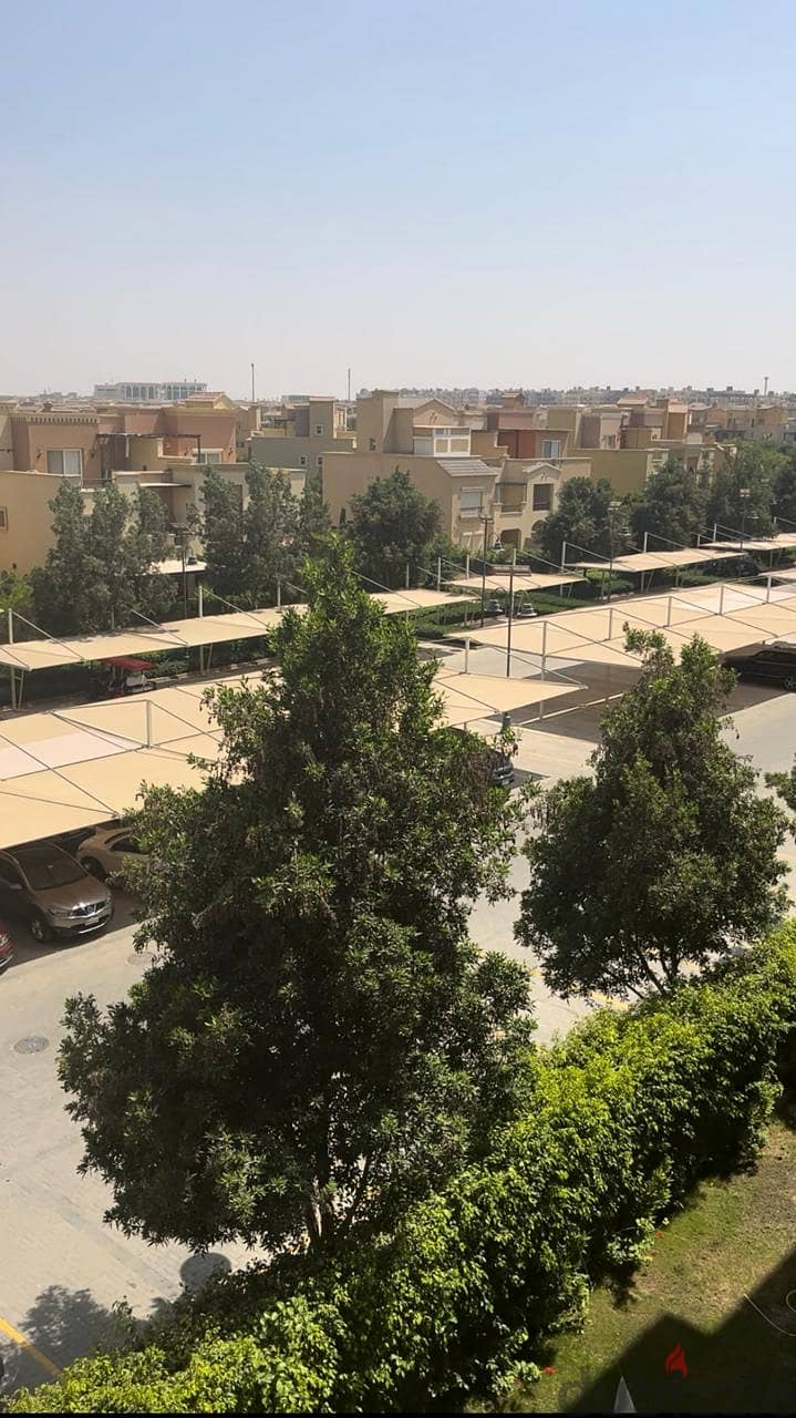 Apartment For Rent 200 sqm Mivida New Cairo Upgrade Finishing Central A/C, Kitchen Open View On Villas شقه للايجار فى ميفيدا التجمع الخامس فيو مميز 2