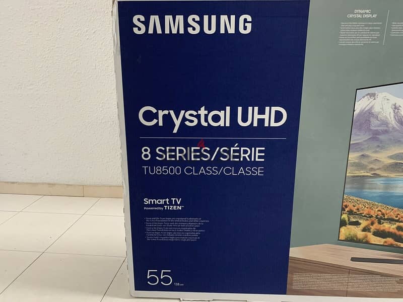 Samsung TU8500 Class 8 Series 55 inches Crystal UHD TV 1
