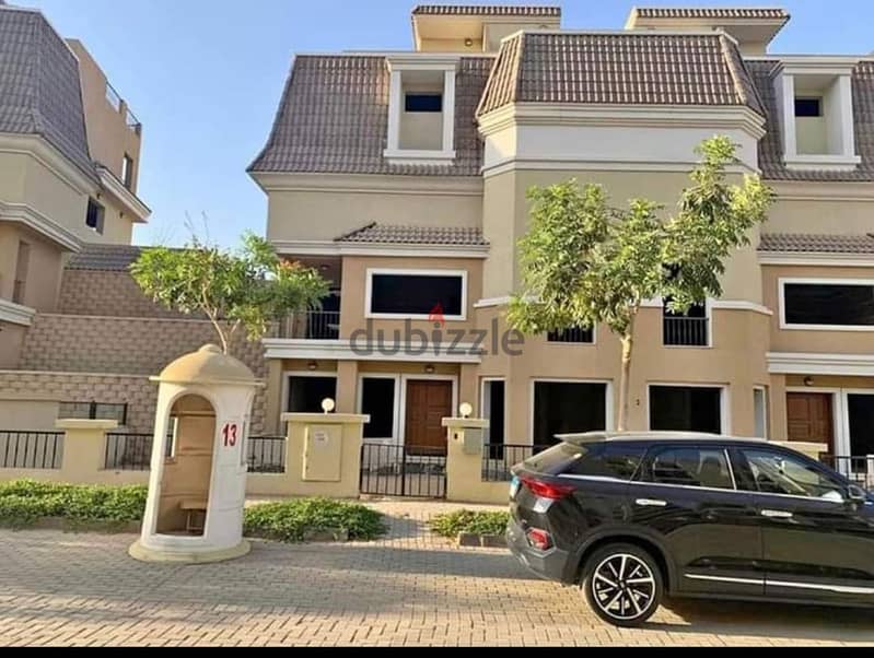 Villa for sale 212m in installments in Saray Compound New Cairo 2