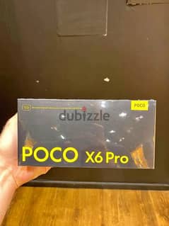 Poco X 6 Pro جديد متبرشم بقفلته 512+12