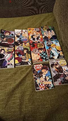 demon slayer manga vol 1 to 10 all 500 just one is 70