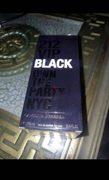 212 perfume VIP BLACK OWN THE PARTY NYe