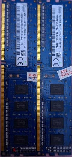 Ram 4GB 1RX8 PC3