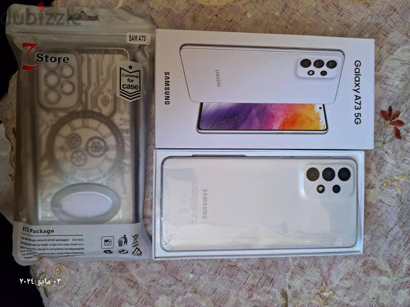 Samsung Galaxy A73 - 5G
Rom 128G
Ram8G    كسر زيرو 2