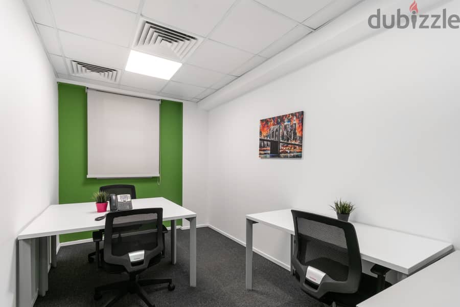 Private office space for 4 persons in Maadi Club 7
