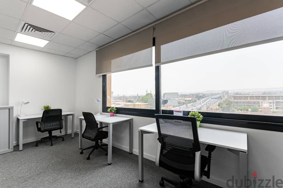 Private office space for 4 persons in Nasr City Olympic Building 1