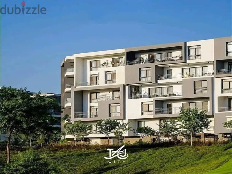 Apartment 115m 2 Bedroom in the Heart of the Fifth Settlement in Taj City Down Payment 10% 7