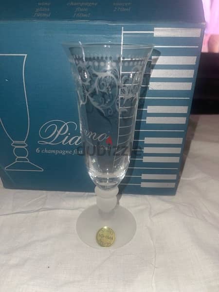 Piano Bohemia champagne flutes 0