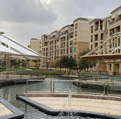 Apartment 158m 3 rooms for sale with a distinctive view on the landscape and the lagoon in Sarai Compound with Nasr City for Housing and Development