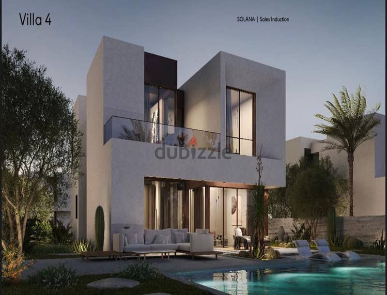 Fully finished twin villa in solana new zayed with 5% DP 16