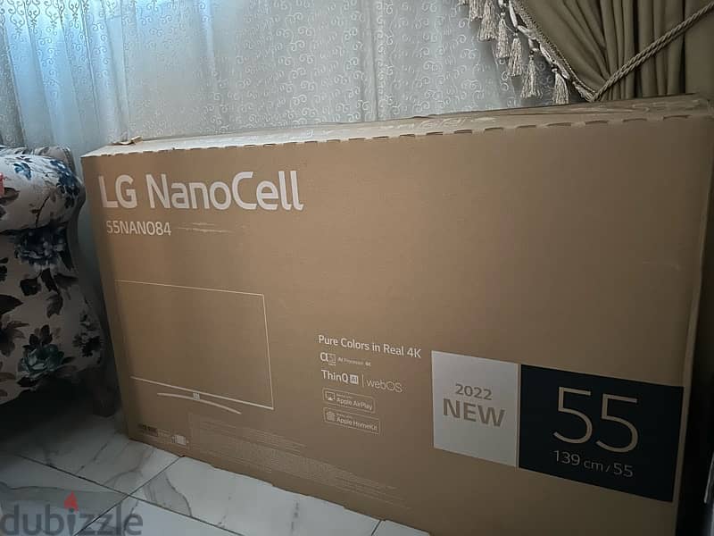 شاشة ٥٥ بوصة إل جي 4k بخاصية NanoCell فائقة الجودة 1