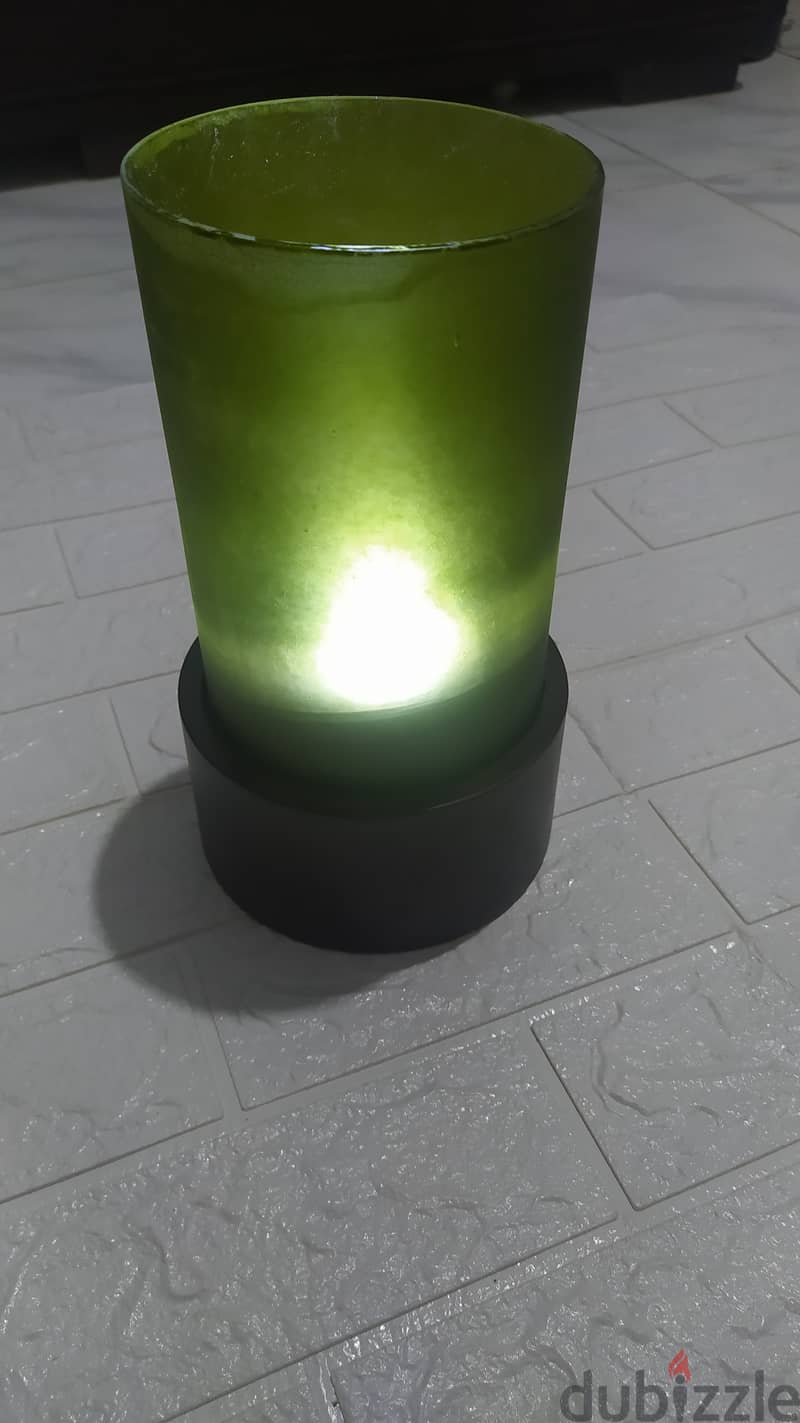 ابليق اضاءه ديكور زجاجي ومعدن مطلي وارد دبي 3