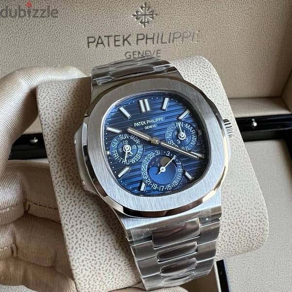 {Replica} patek Philippe Nautilus perpetual calendar with box 1