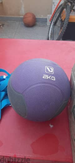 Rubber Medicine Ball - 2 Kg 0